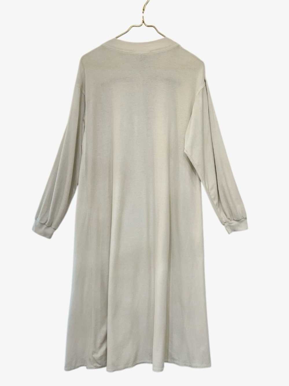 Vintage 90s Cuddle Duds Embroidered Long Sleeve Nightgown L - Picture 3 of 6